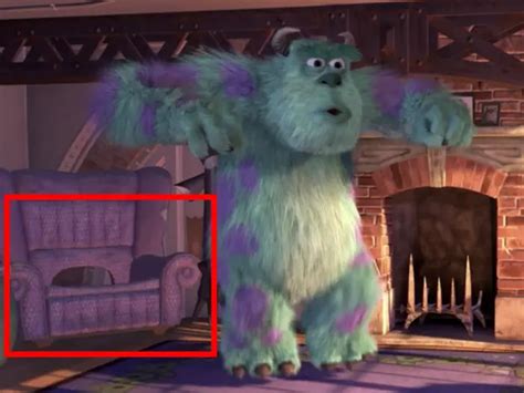 monster inc el de los labios|21 Detalles de Monsters, Inc. que quizá no viste